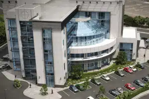 Bhagwansingh Trincity Commercial Building – SUNFRAME Façade Engineering