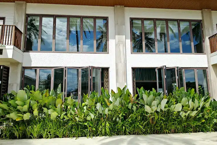 Bi-fold Windows in Nouveau Resort