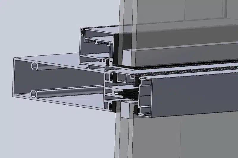 Exposed Frame Curtain Wall Product detail-3