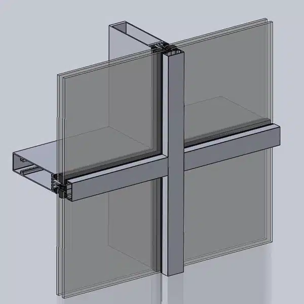 Exposed Frame Curtain Wall Product detail-4