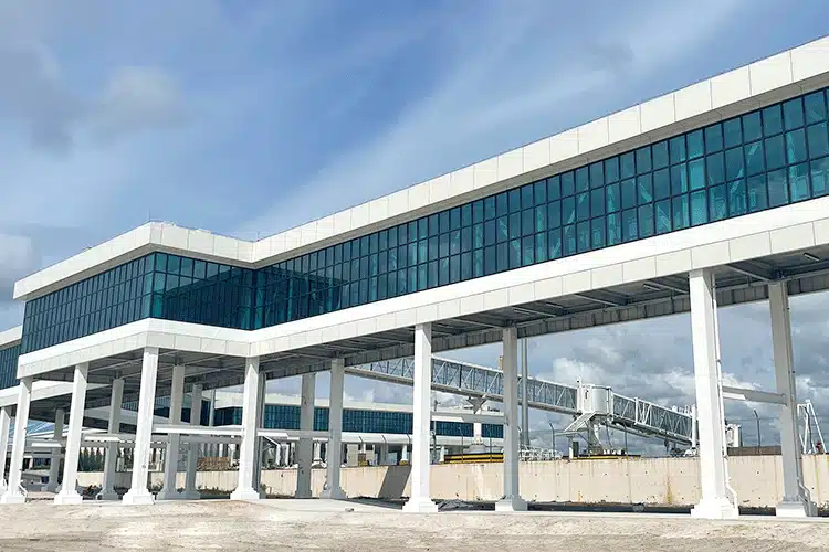 Exposed Frame Curtain Wall Project Display