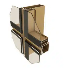 Hidden Frame Curtain Wall Product-150B