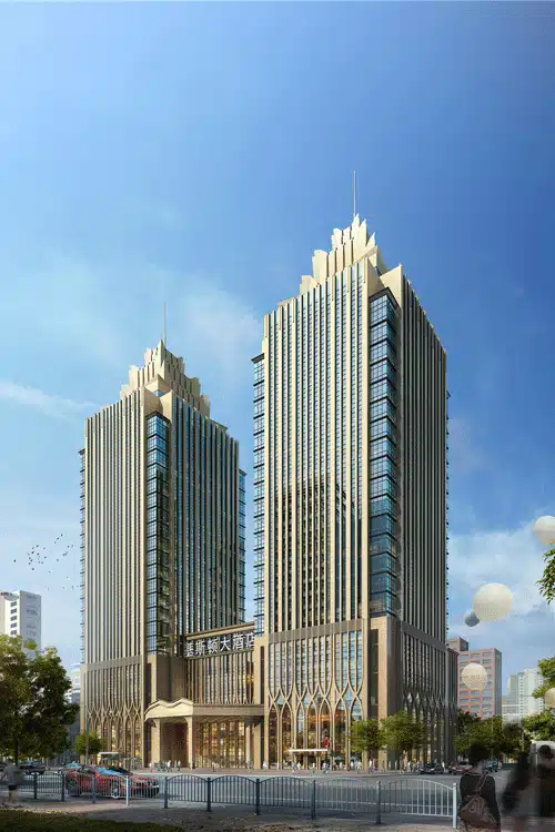 Hidden Frame Curtain Wall Project-1