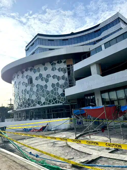 Philippines Mahi Curtain Wall Project Construction in July - 4