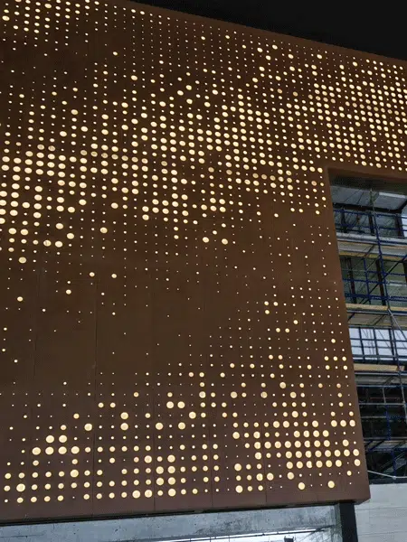 Perforated Aluminum Panels Project Highlight