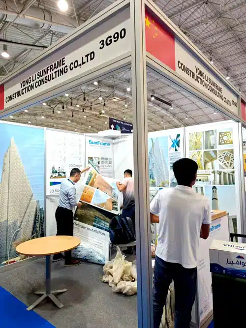 SUNFRAME Showcases at Saudi Infrastructure Expo 2023-2