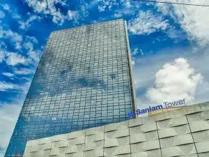 Sanlam Tower Project: Unitized Curtain Wall System by SunFrame