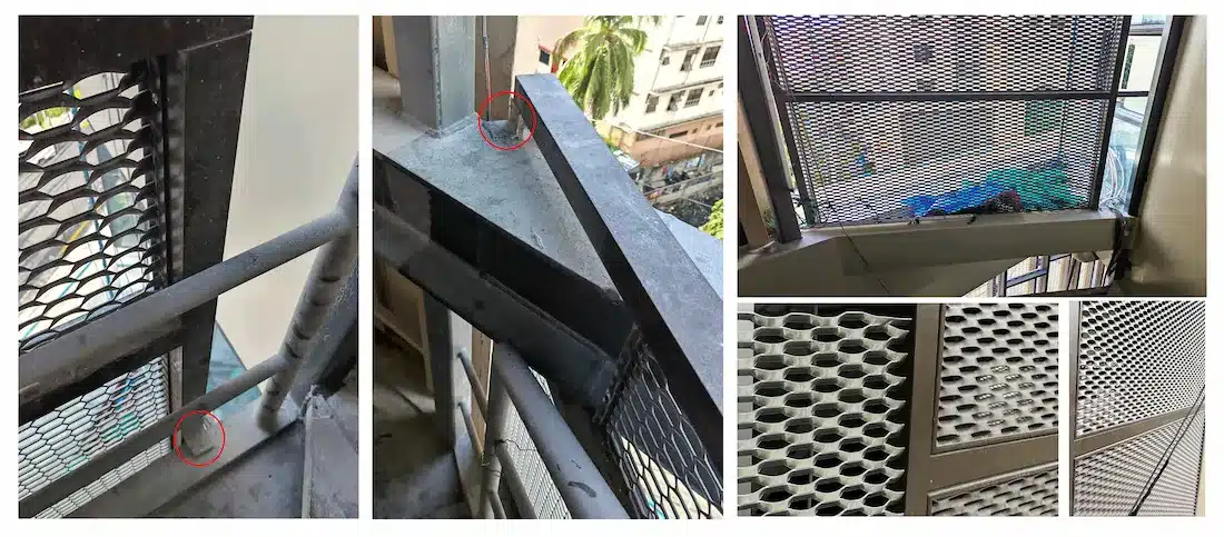 Construction Challenges and Solutions-Limited Fixing Points