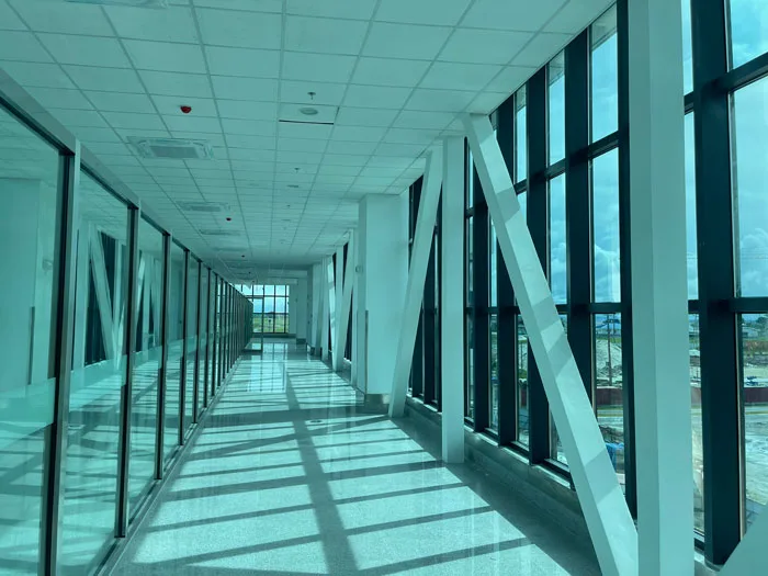 Energy-efficient curtain wall glass