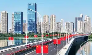 Celebrating China’s National Day | SunFrame Belt and Road Façade Projects