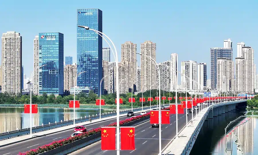 Celebrating China’s National Day | SunFrame Belt and Road Façade Projects