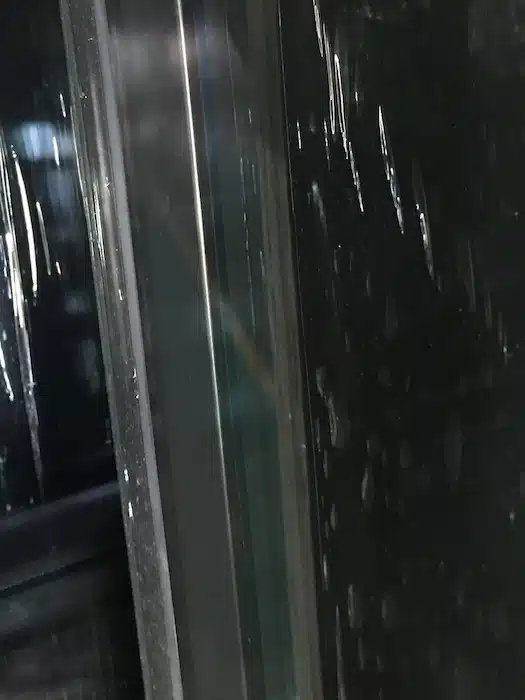 Curtain wall glass panels details