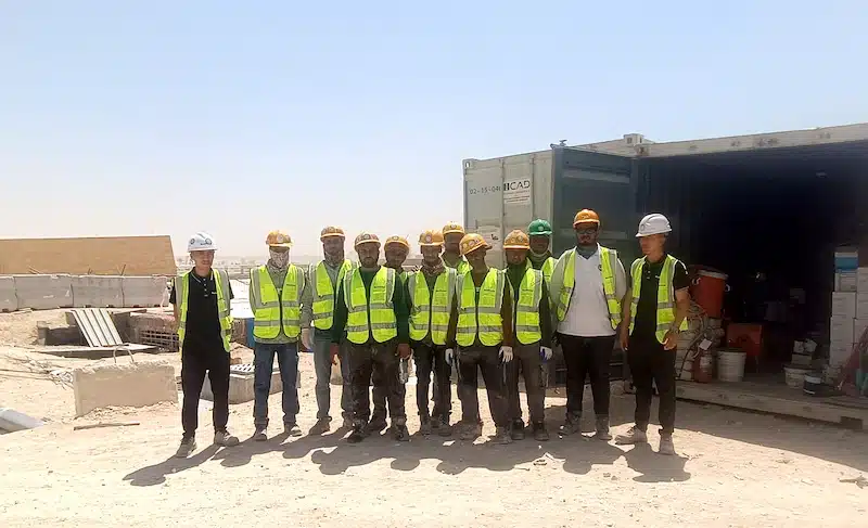 SunFrame Construction Team For KSPM