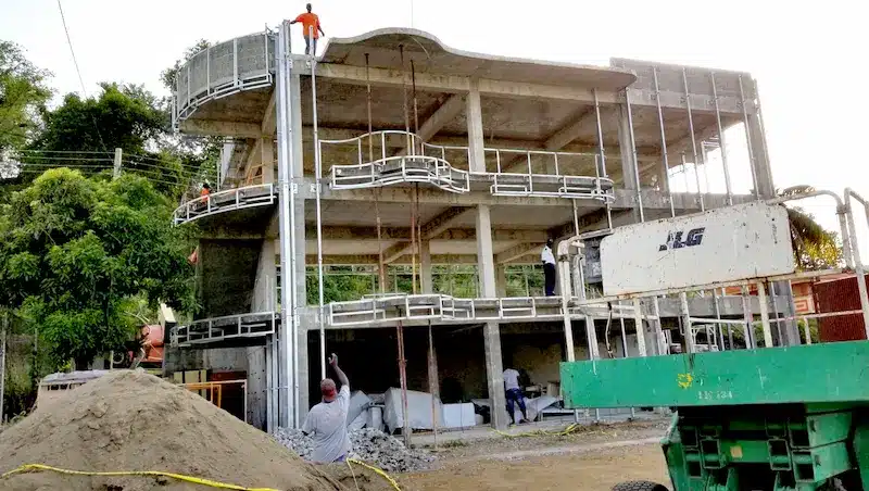 منصة رفع تدعم محاذاة الواجهة