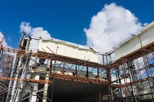 Guyana CJIA Airport Aluminum Panel Curtain Wall Construction