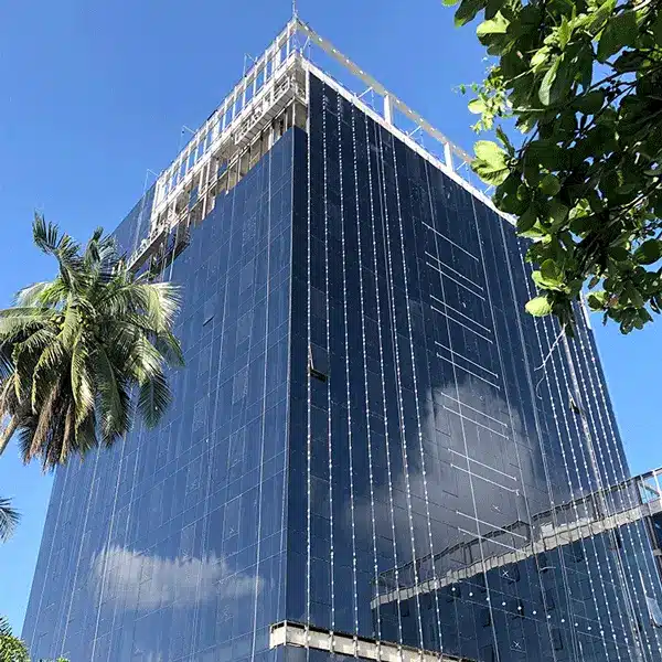 Hidden Frame Curtain Wall