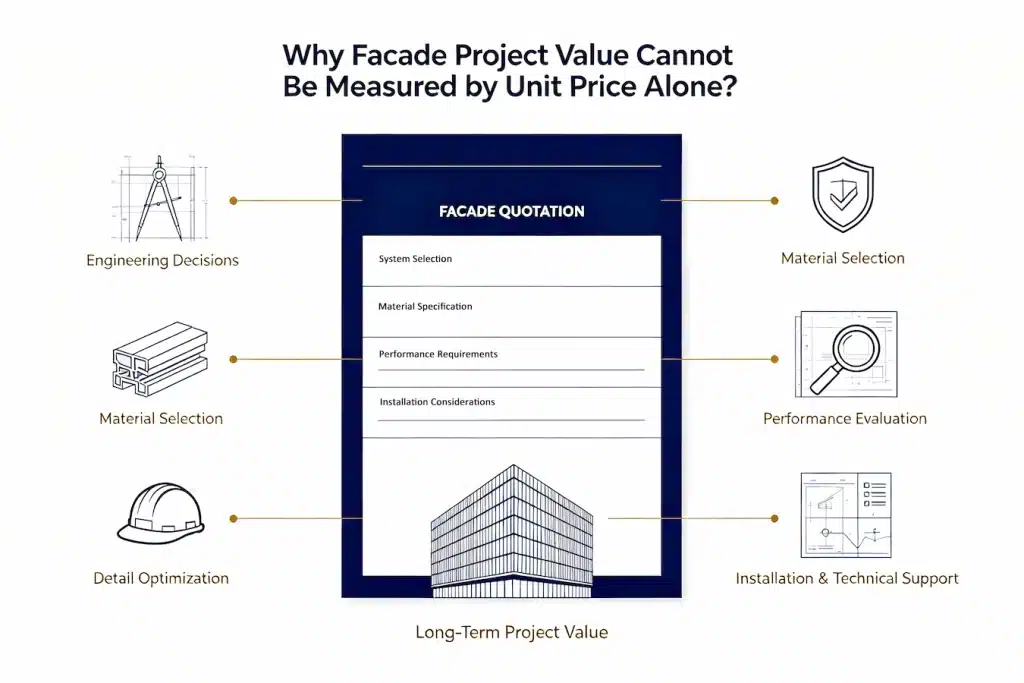 Facade project value