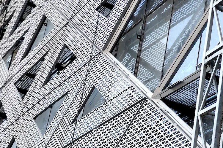 Recycled Aluminum Façade