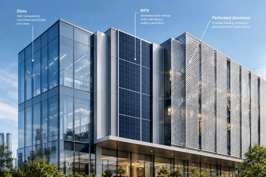 Sustainable Façade Materials