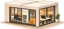 Pod House Application - Temporary Office